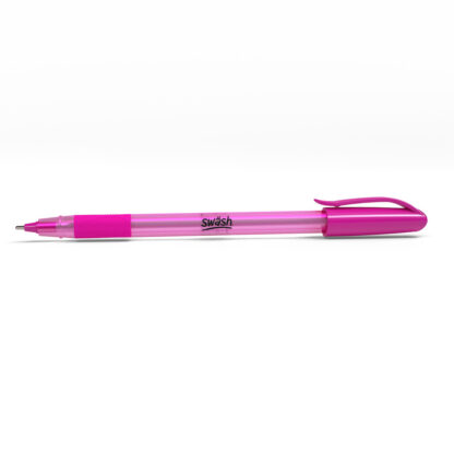 Pink Triangular Ballpoint Pens - Image 2