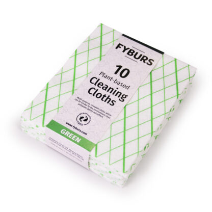 FYBURS Plant-based Cleaning Cloths - Green - Image 2