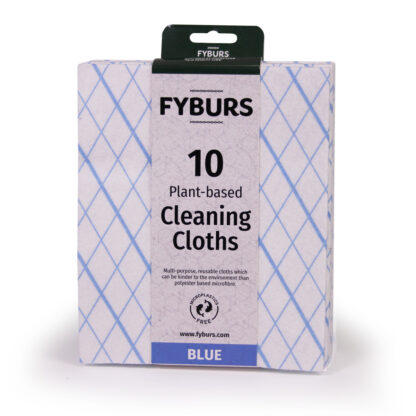 FYBURS Plant-based Cleaning Cloths - Blue