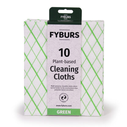 FYBURS Plant-based Cleaning Cloths - Green
