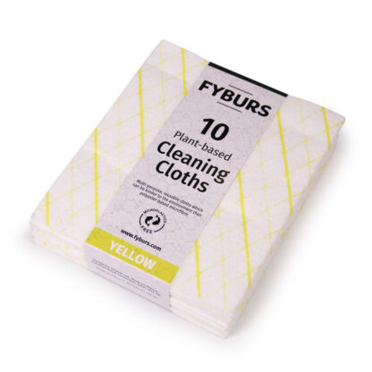 FYBURS Plant-based Cleaning Cloths - Yellow - Image 2