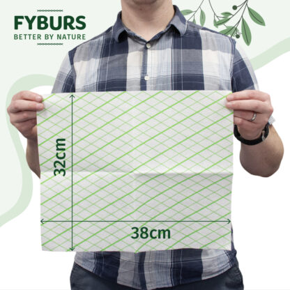 FYBURS Plant-based Cleaning Cloths - Red - Image 6