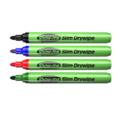 Assorted Drywipe Pens, Classroom Trays