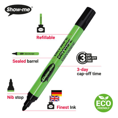 Assorted Drywipe Pens, Classroom Trays - Image 3