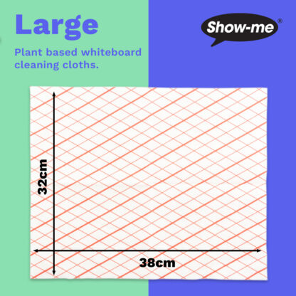 Show-me Plant Based Whiteboard Cloths - Image 5